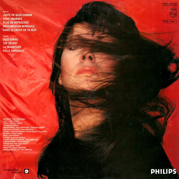 Catherine Ribeiro - Soleil Dans L'Ombre | Philips (6313 354) - 2