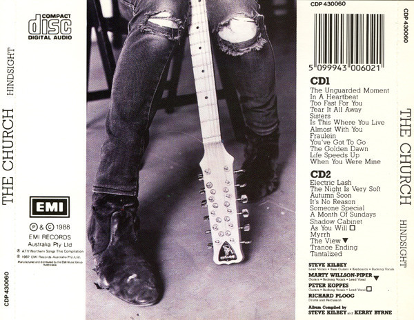 The Church - Hindsight 1980-1987 CD | EMI (CDP 430060) - 3