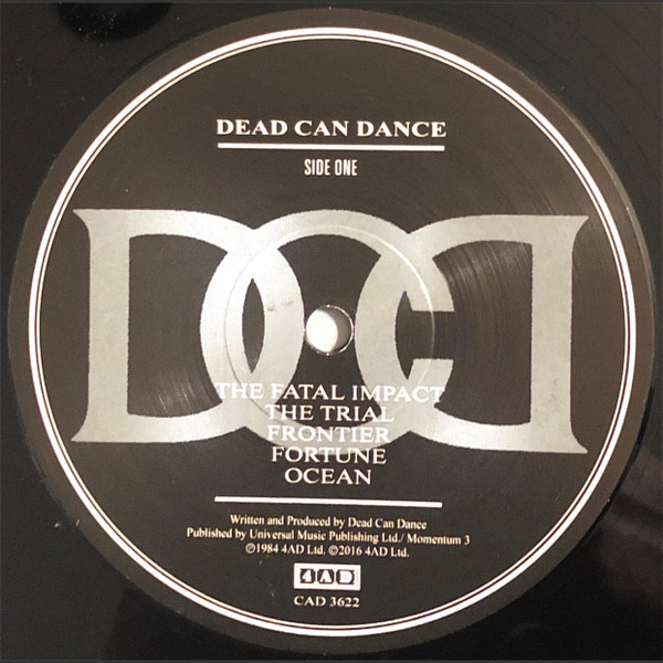 Dead Can Dance - Dead Can Dance | 4AD (CAD 3622) - 3
