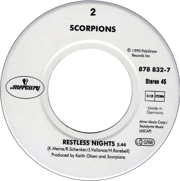 Scorpions - Wind Of Change | Mercury (878 832-7) - 4