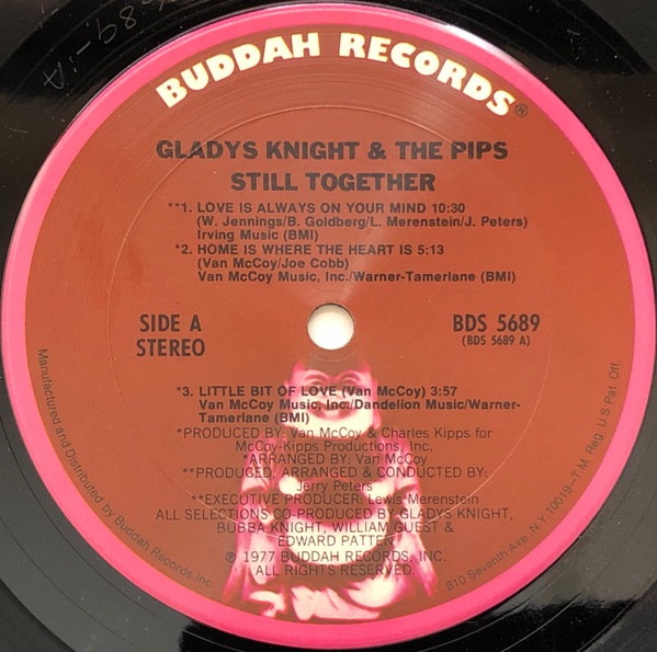 Gladys Knight And The Pips - Still Together | Buddah Records (BDS 5689) - 3 Gladys Knight And The Pips - Still Together | Buddah Records (BDS 5689) - 3