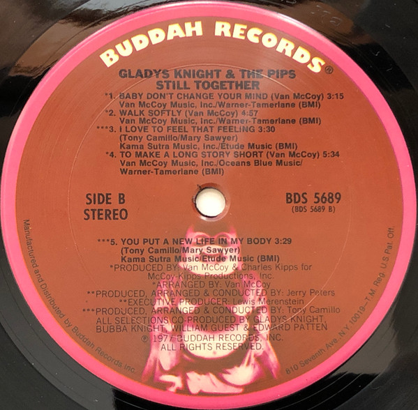 Gladys Knight And The Pips - Still Together | Buddah Records (BDS 5689) - 4 Gladys Knight And The Pips - Still Together | Buddah Records (BDS 5689) - 4