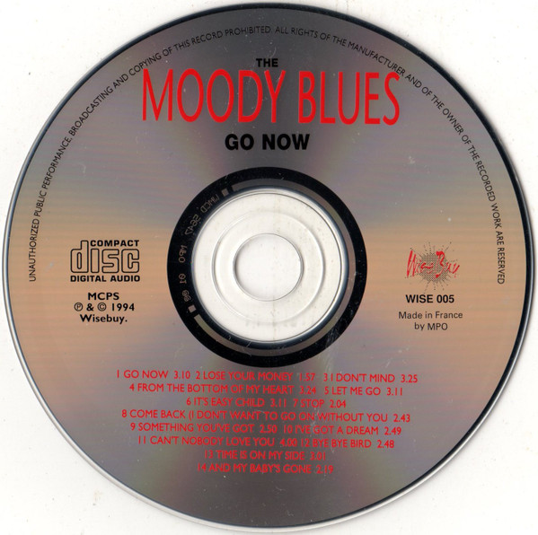 The Moody Blues - Go Now | Wise Buy (WISE 005) - 2 The Moody Blues - Go Now | Wise Buy (WISE 005) - 2