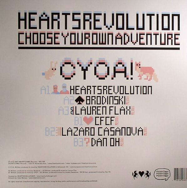 Heartsrevolution - Choose Your Own Adventure CYOA! | Iheartcomix Records (IHC 005) - 2