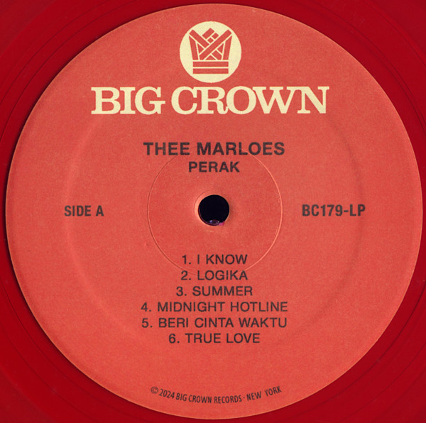 Thee Marloes - Perak | Big Crown Records (BC179-LP) - 3 Thee Marloes - Perak | Big Crown Records (BC179-LP) - 3