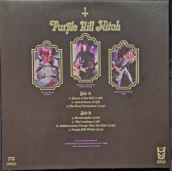 Purple Hill Witch - Purple Hill Witch | Totem Cat Records (TOTEM 058) - 2