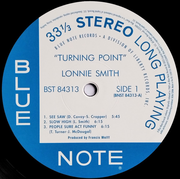 Lonnie Smith - Turning Point | Blue Note (5523404) - 2