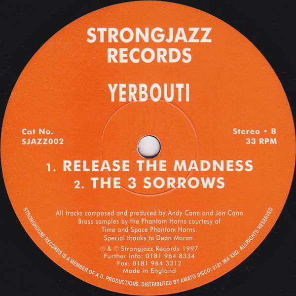 Yerbouti - Super Bazooka | Strongjazz Records (SJAZZ 002) - 2