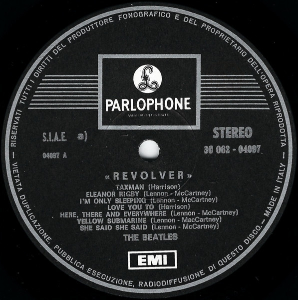 The Beatles - Revolver | Parlophone (3C 062-04097) - 3 The Beatles - Revolver | Parlophone (3C 062-04097) - 3
