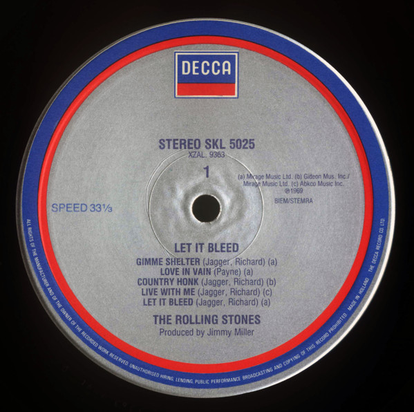 The Rolling Stones - Let It Bleed | Decca (SKL 5025) - 4