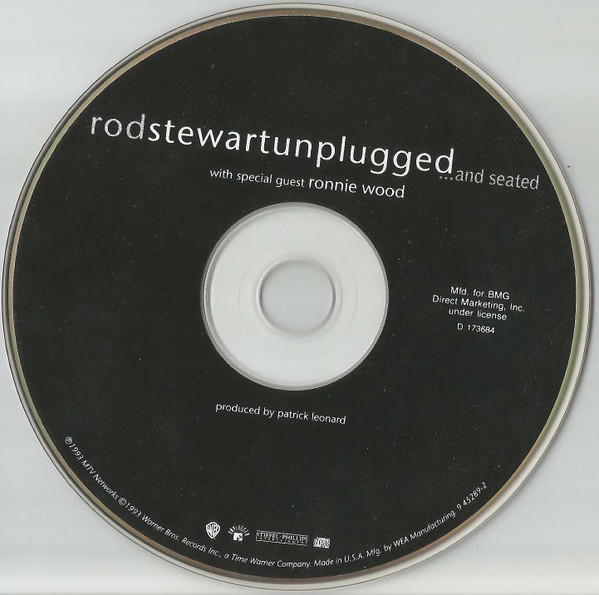 Rod Stewart With Special Guest Ron Wood - Unplugged ...And Seated | Warner Bros. Records (9 45289-2) - 4