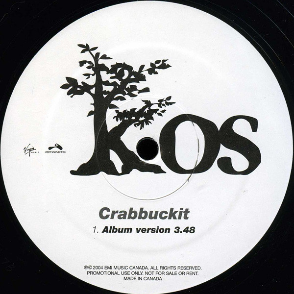 K-OS - Crabbuckit / Commandante | EMI Music Canada (none)
