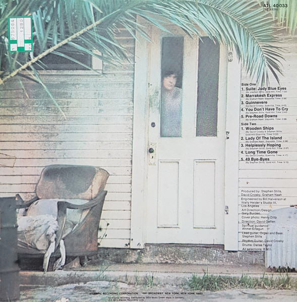 Crosby, Stills & Nash - Crosby, Stills & Nash | Atlantic (ATL 40 033) - 2 Crosby, Stills & Nash - Crosby, Stills & Nash | Atlantic (ATL 40 033) - 2