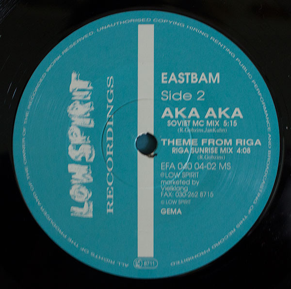 EastBam - Aka Aka | Low Spirit Recordings (EFA 040 04-02) - 4 EastBam - Aka Aka | Low Spirit Recordings (EFA 040 04-02) - 4