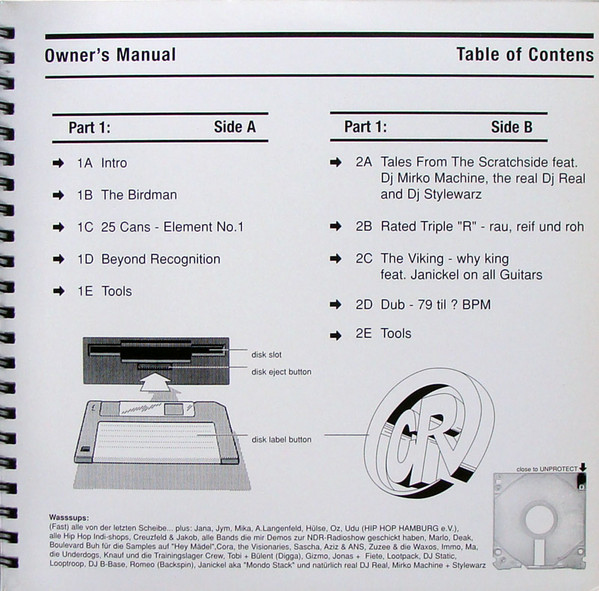 DJ Marius No. 1 - Owner's Manual | Chiefrocker Records (CR003) - 3 DJ Marius No. 1 - Owner's Manual | Chiefrocker Records (CR003) - 3