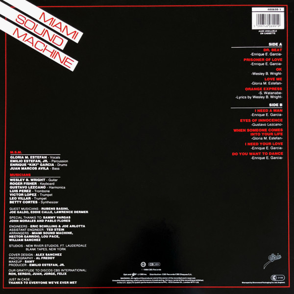 Miami Sound Machine - Eyes Of Innocence | Epic (460699 1) - 2