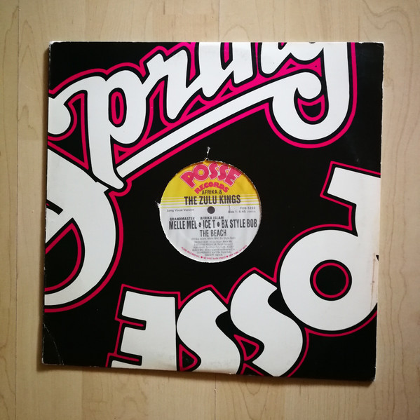 Afrika & The Zulu Kings - The Beach | Posse Records (POS-1222) - 3