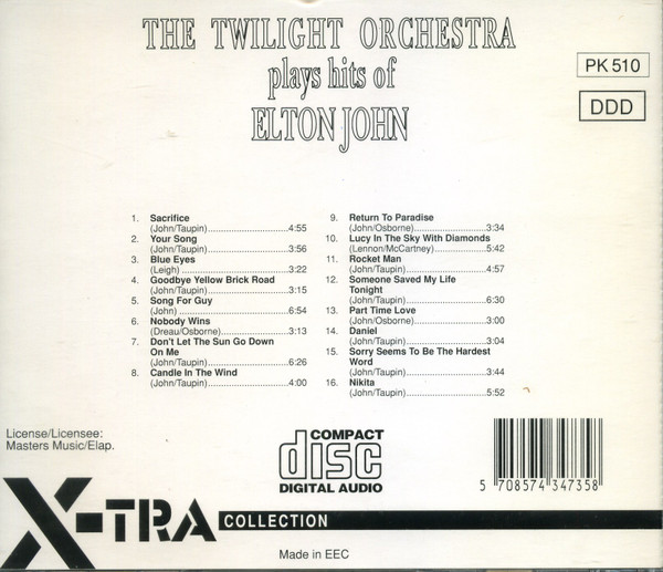 The Twilight Orchestra - Plays Hits Of Elton John | X-tra Collection (4735CD) - 3
