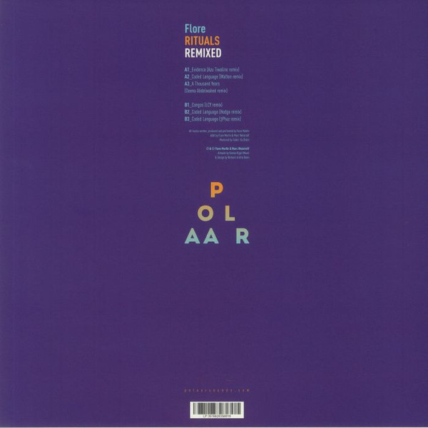 Flore - Rituals Remixed | POLAAR (POLAAR019) - 2 Flore - Rituals Remixed | POLAAR (POLAAR019) - 2