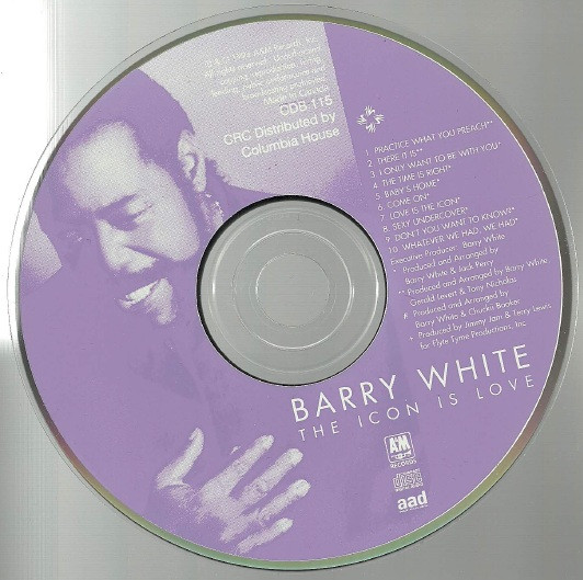 Barry White - The Icon Is Love | A&M Records (CDB 115) - 2 Barry White - The Icon Is Love | A&M Records (CDB 115) - 2