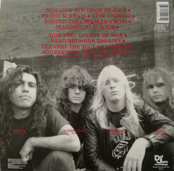 Slayer - South Of Heaven | Geffen Records (924 203-1) - 2 Slayer - South Of Heaven | Geffen Records (924 203-1) - 2