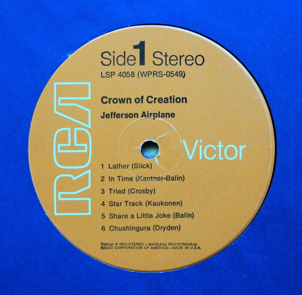 Jefferson Airplane - Crown Of Creation | RCA Victor (LSP 4058) - 3 Jefferson Airplane - Crown Of Creation | RCA Victor (LSP 4058) - 3