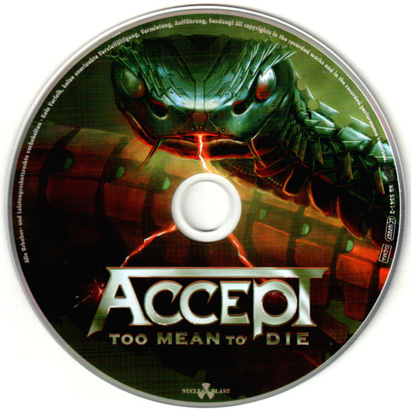 Accept - Too Mean To Die | Nuclear Blast (NB 5541-2) - 3 Accept - Too Mean To Die | Nuclear Blast (NB 5541-2) - 3