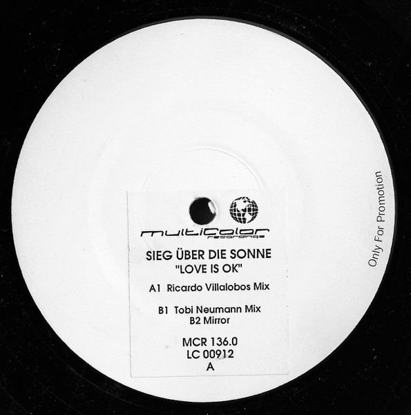 Sieg Über Die Sonne - Love Is OK | Multicolor Recordings (MCR 136.0)