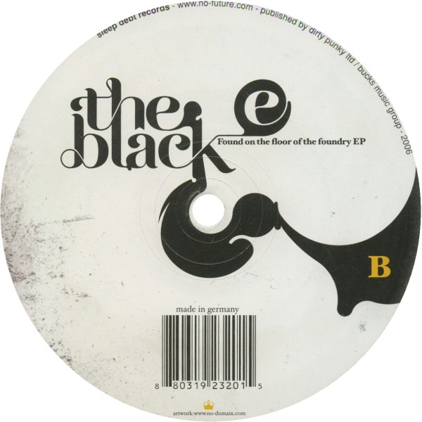 Black E - Found On The Floor Of The Foundry EP | Sleep Debt Records (SD005) - 2 Black E - Found On The Floor Of The Foundry EP | Sleep Debt Records (SD005) - 2