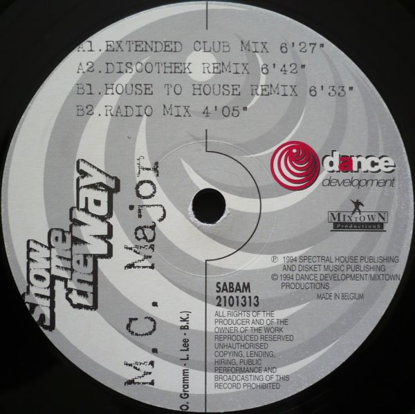 M.C. Major - Show Me The Way | Dance Development (2101313) - 3 M.C. Major - Show Me The Way | Dance Development (2101313) - 3