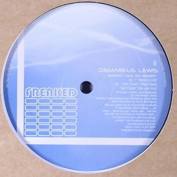 Demarkus Lewis - Smokey And Da Bandit | Freaked Records (Freaked 013) - main Demarkus Lewis - Smokey And Da Bandit | Freaked Records (Freaked 013) - main