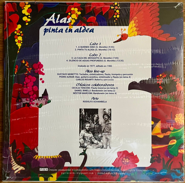 Alas - Pinta Tu Aldea | PQR-Disques plusqueréel (PQR 009) - 2 Alas - Pinta Tu Aldea | PQR-Disques plusqueréel (PQR 009) - 2