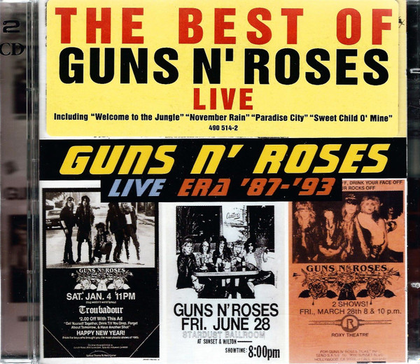 Guns N' Roses - Live Era '87-'93 | Geffen Records (490 514-2) - 2
