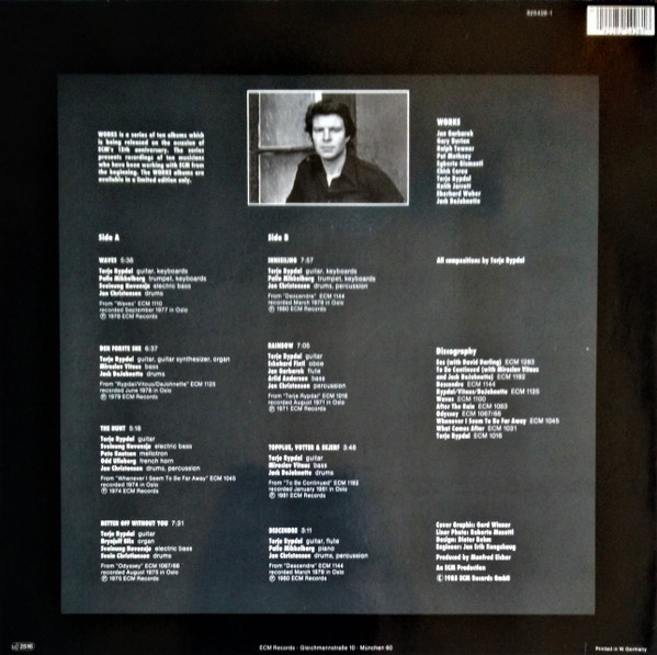 Terje Rypdal - Works | ECM Records (825 428-1)
