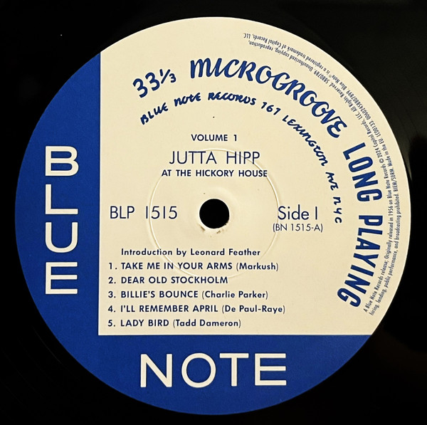 Jutta Hipp - At The Hickory House Volume 1 | Blue Note (5880789) - 3 Jutta Hipp - At The Hickory House Volume 1 | Blue Note (5880789) - 3