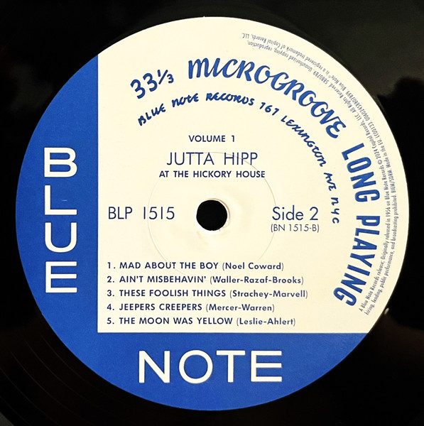Jutta Hipp - At The Hickory House Volume 1 | Blue Note (5880789) - 4 Jutta Hipp - At The Hickory House Volume 1 | Blue Note (5880789) - 4