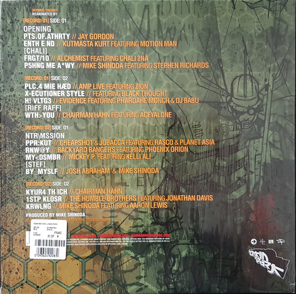 Linkin Park - Reanimation | Warner Bros. Records (9362-49208-3) - 3 Linkin Park - Reanimation | Warner Bros. Records (9362-49208-3) - 3