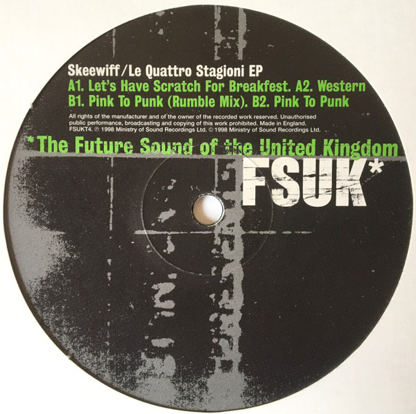 Skeewiff - Le Quattro Stagioni EP | FSUK (FSUKT4) - 3