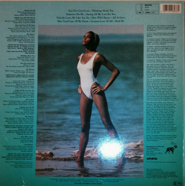 Whitney Houston - Whitney Houston | Arista (206 978) - 2 Whitney Houston - Whitney Houston | Arista (206 978) - 2