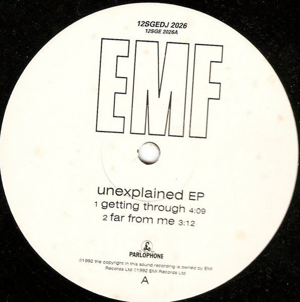 EMF - Unexplained EP | Parlophone (12SGEDJ 2026)