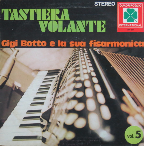 Gigi Botto - Tastiera Volante - Vol. 5 | Quadrifoglio International (VDS 238) - main