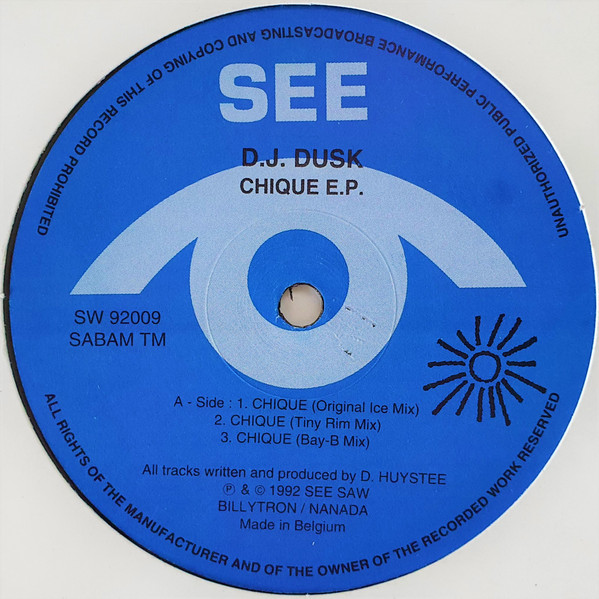 DJ Dusk - Chique E.P. | See Saw (SW 92009) - 3 DJ Dusk - Chique E.P. | See Saw (SW 92009) - 3