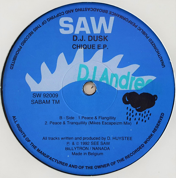 DJ Dusk - Chique E.P. | See Saw (SW 92009) - 4 DJ Dusk - Chique E.P. | See Saw (SW 92009) - 4