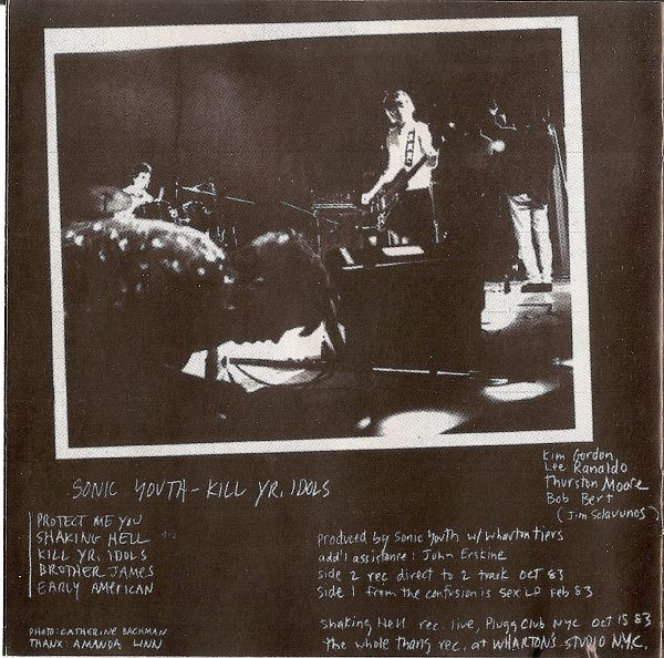 Sonic Youth - Confusion Is Sex (Plus Kill Yr. Idols) | Geffen Records (GED 24511) - 4 Sonic Youth - Confusion Is Sex (Plus Kill Yr. Idols) | Geffen Records (GED 24511) - 4