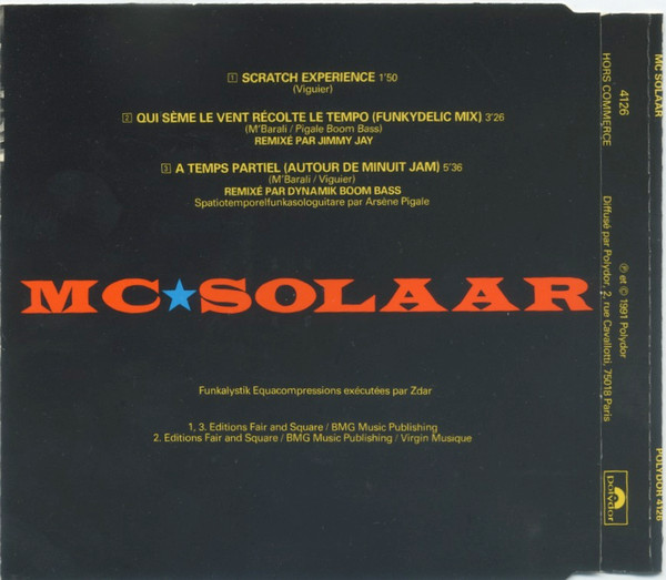 MC Solaar - Mc Solaar | Polydor (4126) - 2