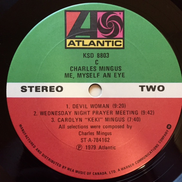 Charles Mingus - Me, Myself An Eye [Vinyl] | Atlantic (KSD 8803) - 4