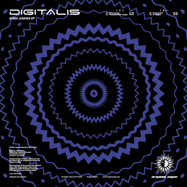 Digitalis - Soma Junkies EP | Organic Signs (OS01) - 2