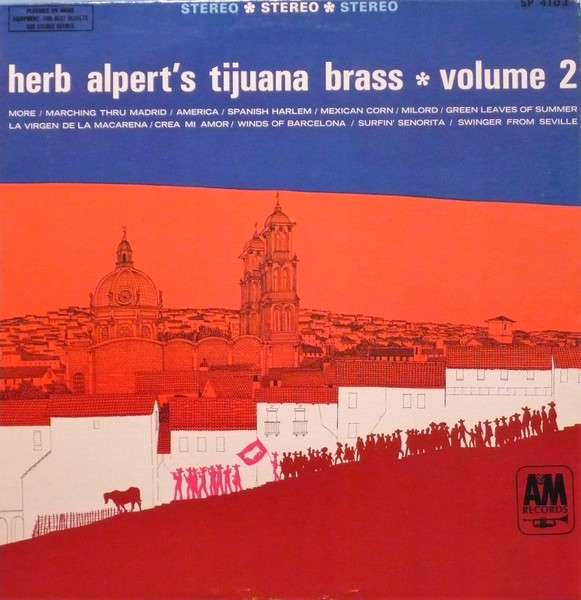 Herb Alpert & The Tijuana Brass - Volume 2 | A&M Records (SP-103) - main Herb Alpert & The Tijuana Brass - Volume 2 | A&M Records (SP-103) - main