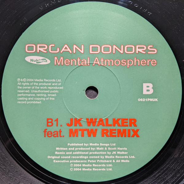 Organ Donors - Mental Atmosphere | Nukleuz (0621PNUK) - 4