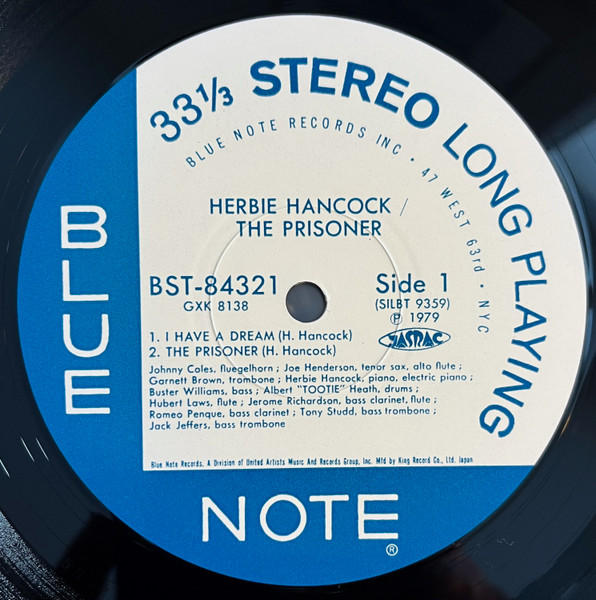 Herbie Hancock - The Prisoner | Blue Note (GXK-8138) - 4 Herbie Hancock - The Prisoner | Blue Note (GXK-8138) - 4